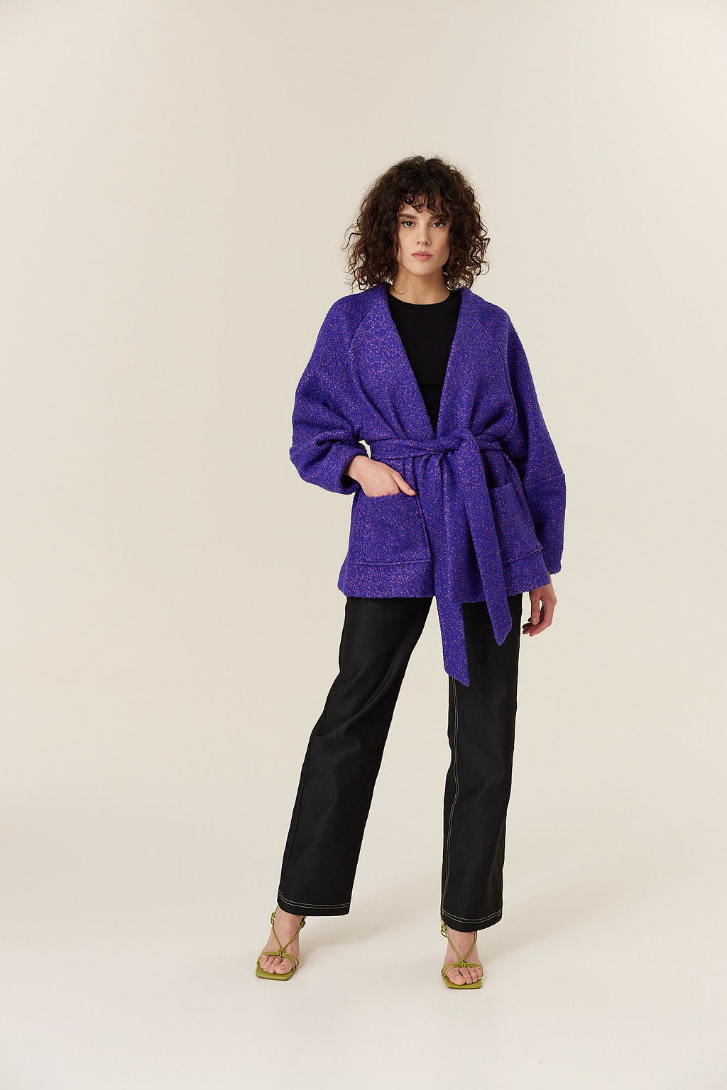 PURPLE HEART - SHORT COAT DIN LANA