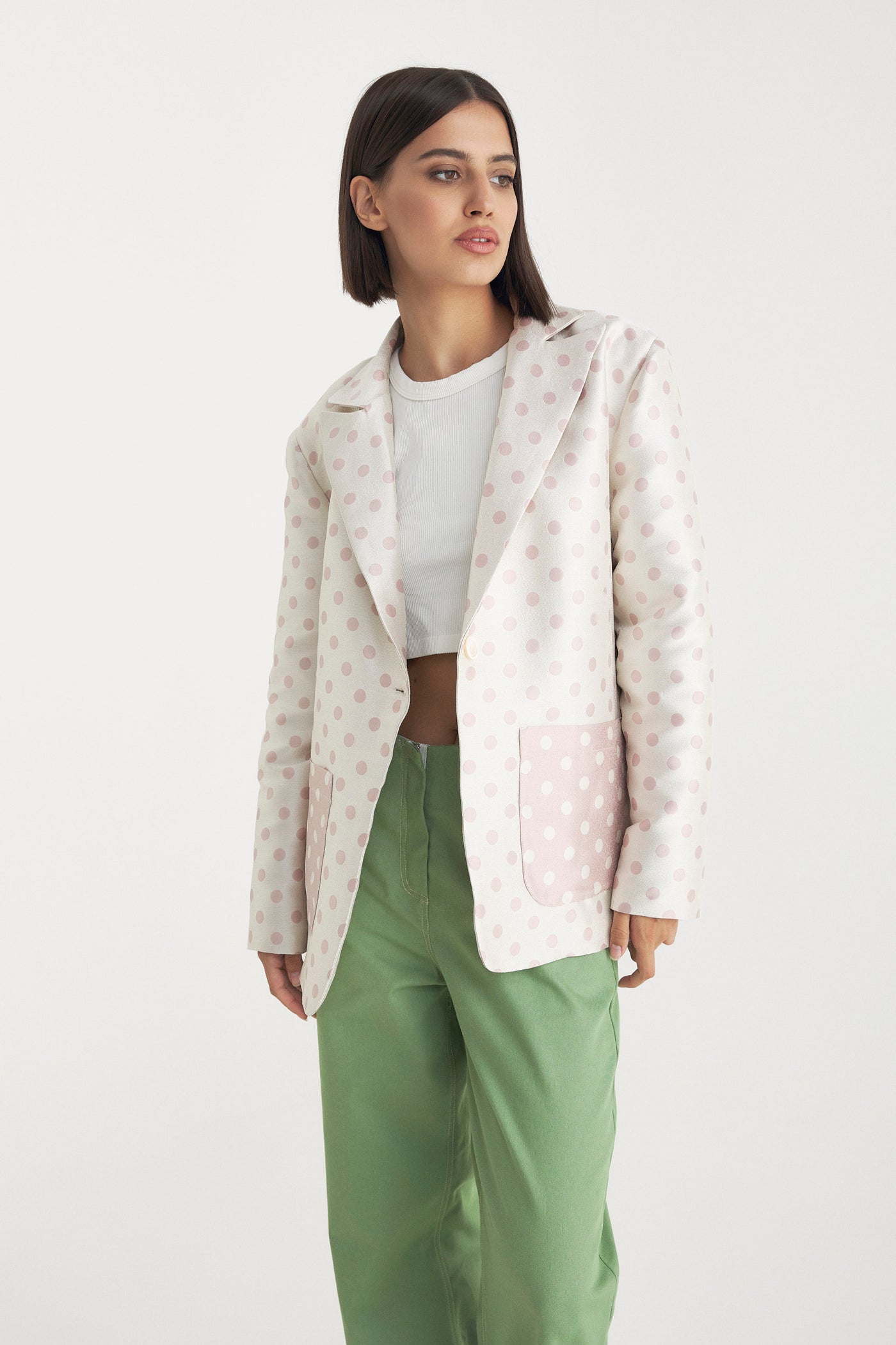 SACOU OVERSIZE BULINE ROZ SENORA COTTON CANDY